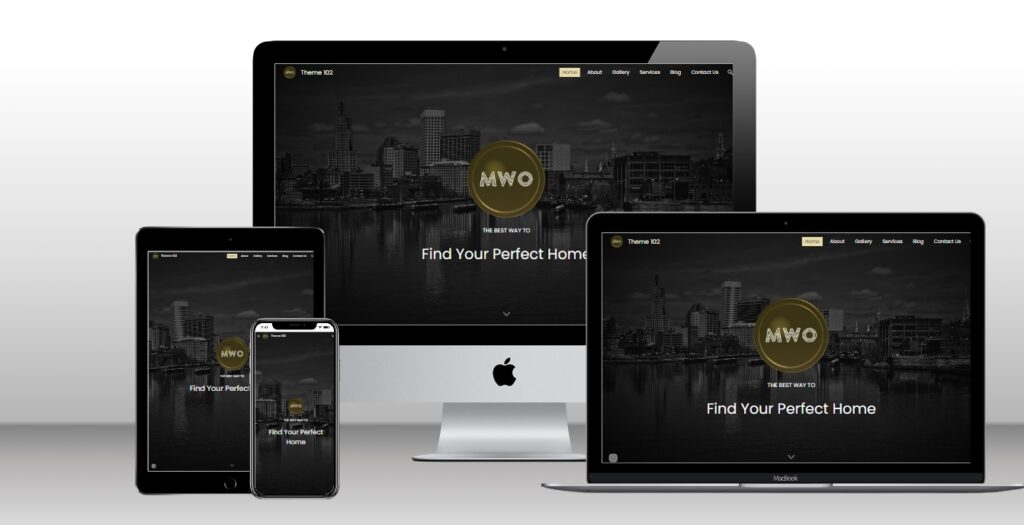 Aetheria – Real Estate Google Site Theme preview